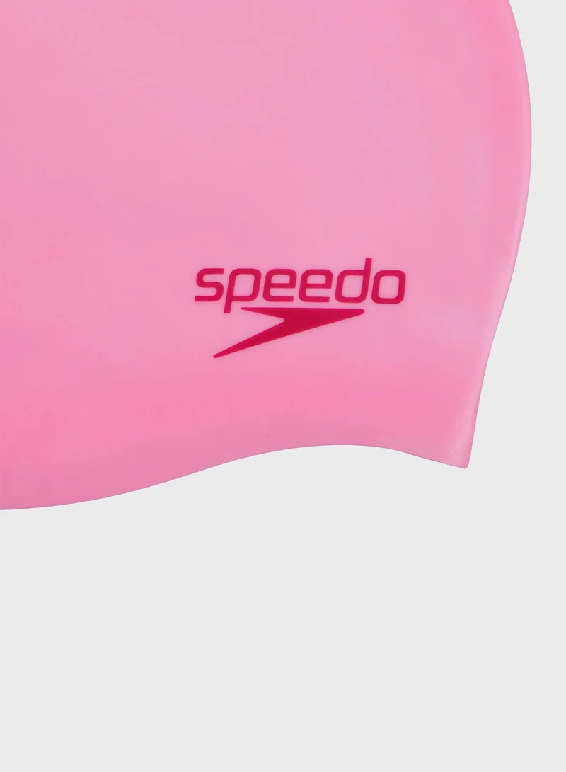speedo Flat Moulded Silicone Swimming Cap