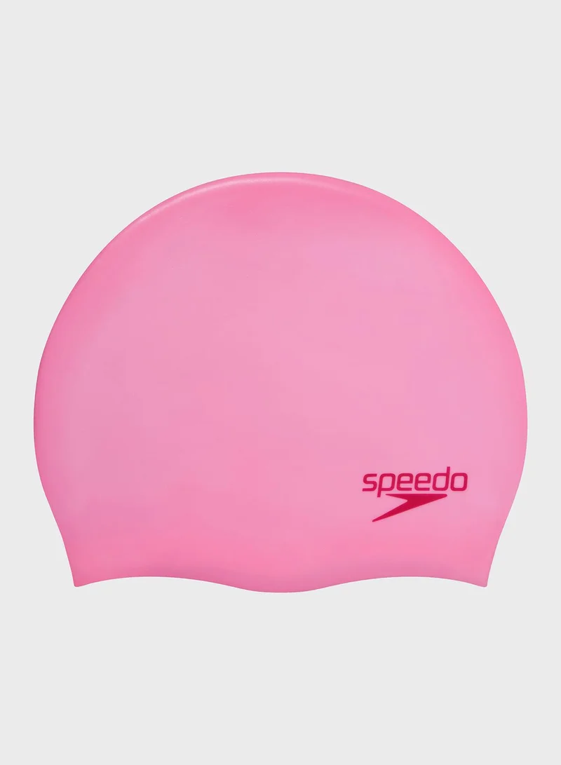 speedo Flat Moulded Silicone Swimming Cap