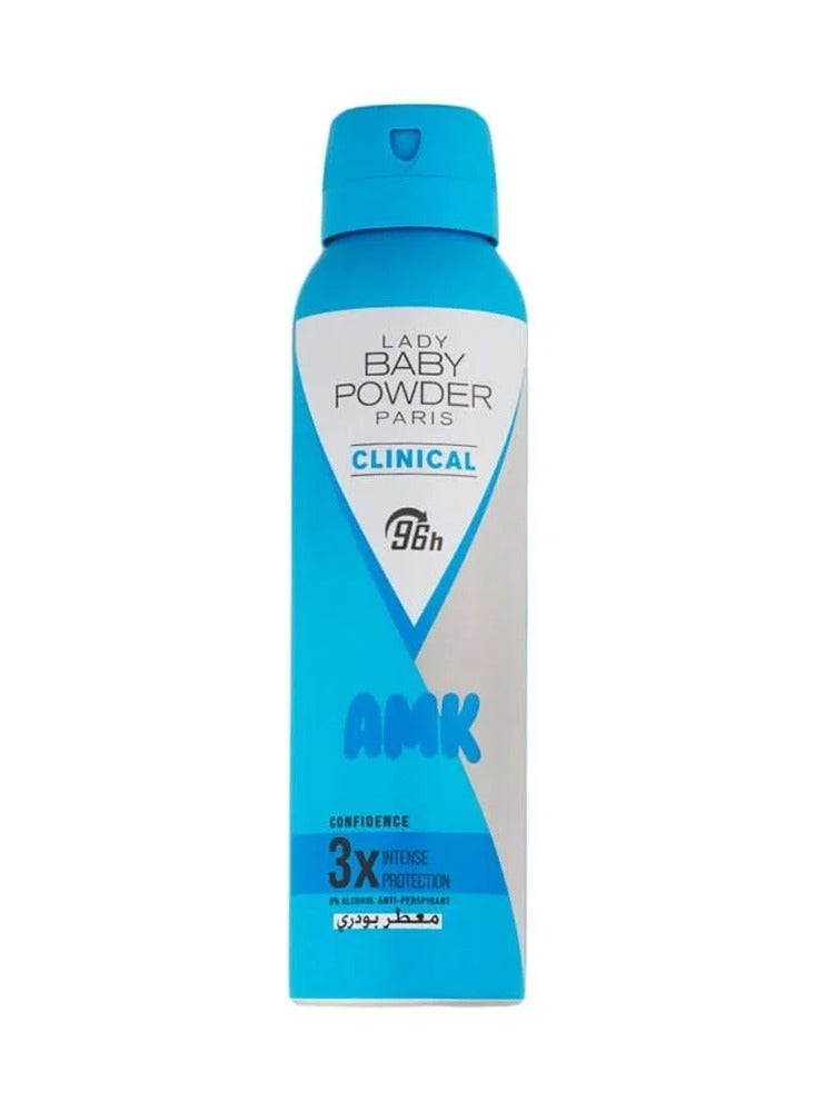 AMK Lady Baby  AMK Clinical Powdery Scent - 150 ml - Image 2