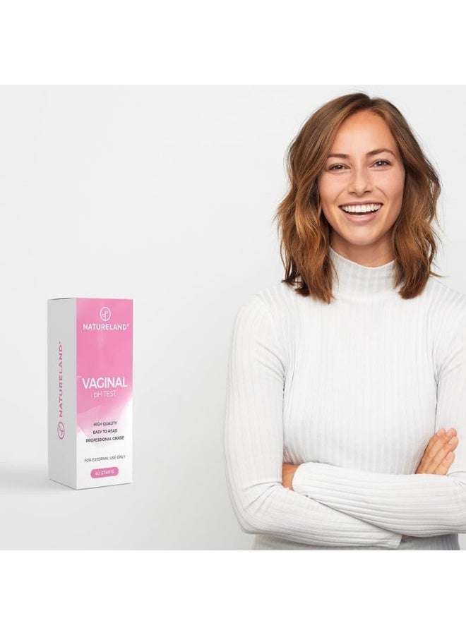 Natureland Vaginal pH Test Strips for Women - 40 Count - Image 5