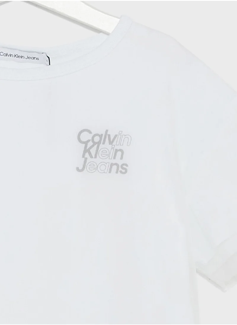 Calvin Klein Jeans Youth Logo T-Shirt