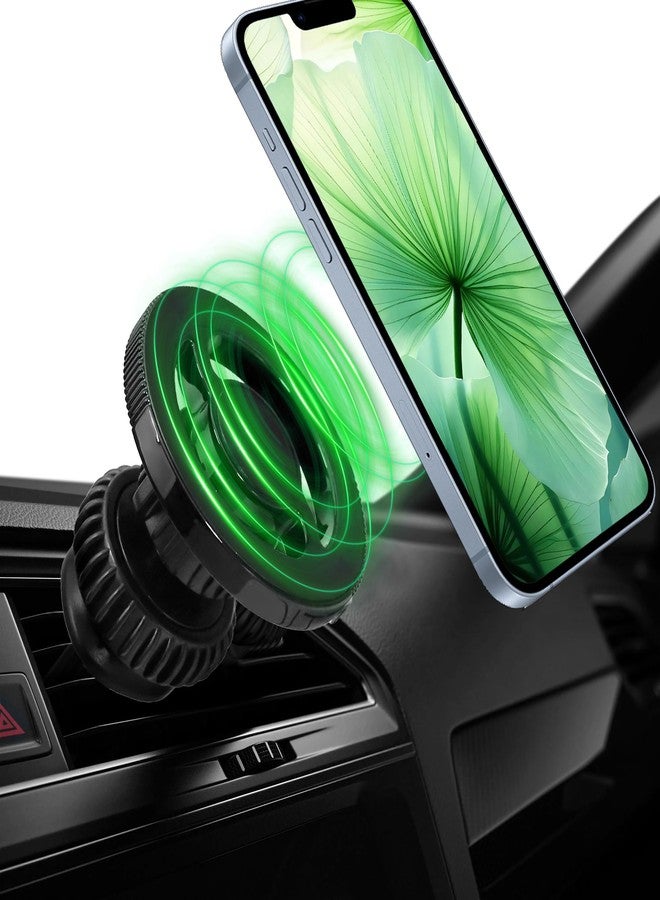 Vynora Car Mount, 2025 Magnetic Phone Holder for Car, 360° Adjustable, N52 Strong Magnets, Air Vent Magnetic Phone Holder, Car Magnet Phone Mount for iPhone 16 15 14 13 Pro Max - Image 2