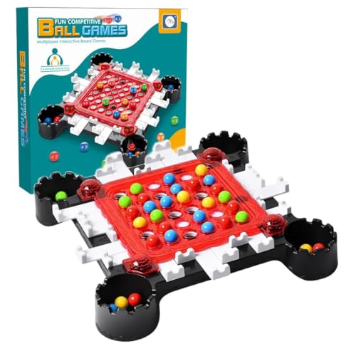 THE GAME FACTORY | Rainbow Ball Elimination Game | Strategy Board Game with 40 Color Balls | Fun Memory & Logic Family Game for Kids & Adults | Educational Parent-Child Interactive Toy | Gift For Kids - Image 2