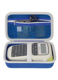 GWCASE Case Compatible With Brother For P-Touch Pth110/ Prth110/ Pro Pt-H111/ Pte110 Portable Label Maker, Storage Holder Carrying Organizer For Label Tapes, Ac Adapter, Charging Cables (Box Only) -Blue  - Image 1