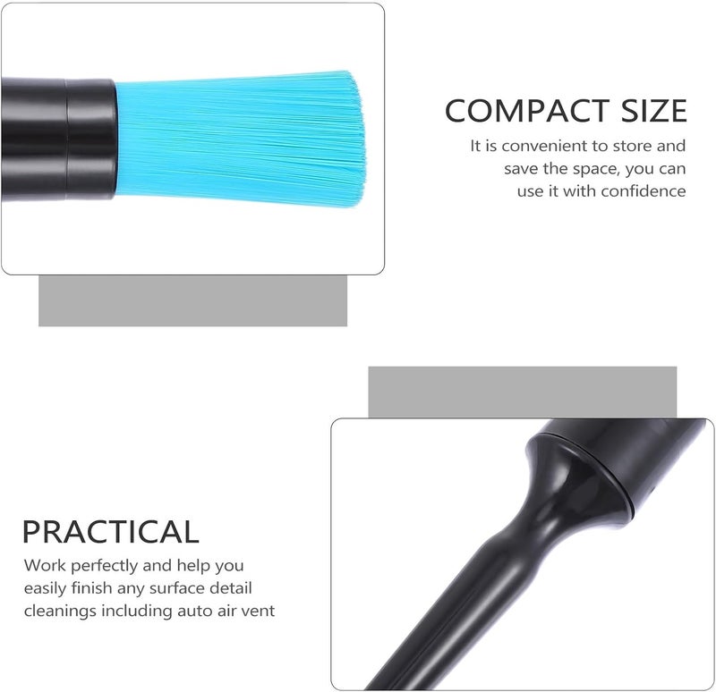 2pcs Car Interior Brush and Air Vent Cleaning Brush Scratch-Free Automotive Detailing Tool for Dashboard, Seat, and Air Outlet Maintenance - Image 4