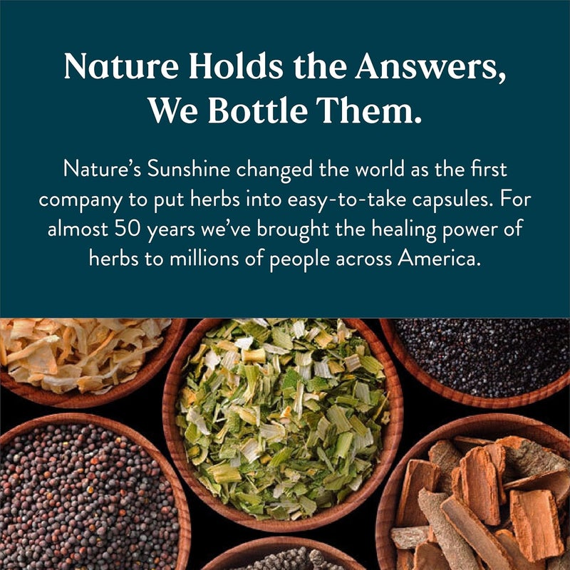 Nature's Sunshine Bronchial Formula - Ayurvedic Respiratory Support Supplement, 100 Capsules - Image 5