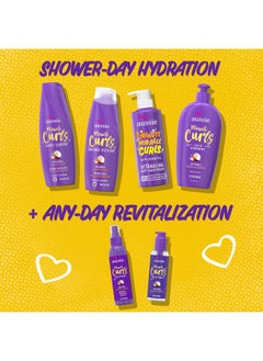 Aussie Aussie Miracle Curls Set: Shampoo, Conditioner, Deep Hydration, Spray Gel, Detangling Milk, and Oil Hair Treatment, Curl Oil, Coconut & Jojoba, Frizz Control, 6 Pieces  - Image 4