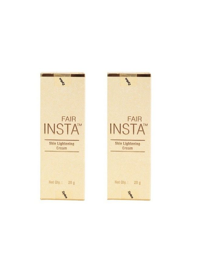 Zydus Liva Fair Insta Skin Lightening Cream For Glowing Skin 20 Gram Pack Of 2 - Image 1