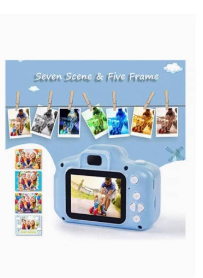 Generic 5MP Digital Camera With Accessories Blue  - Image 3