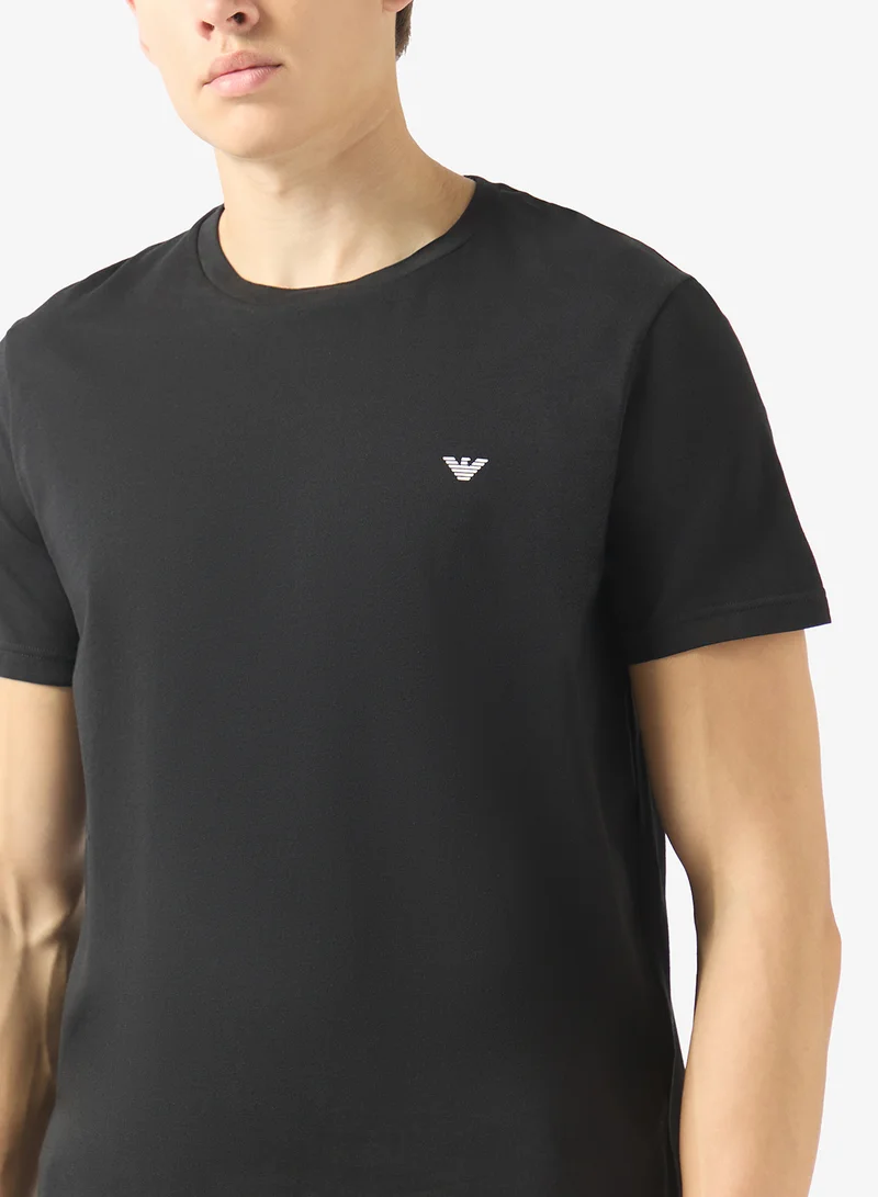 Emporio Armani  2 Pack Of Logo T-Shirt for Men | Best Price UAE