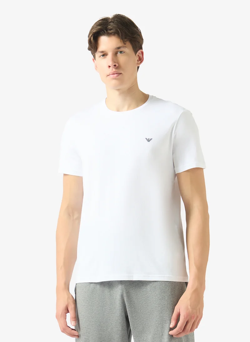 Emporio Armani  2 Pack Of Logo T-Shirt for Men | Best Price UAE