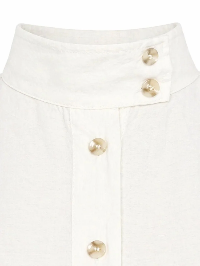 ميكسراي MIXRAY Mandarin Collar Button-Up Casual Shirt
