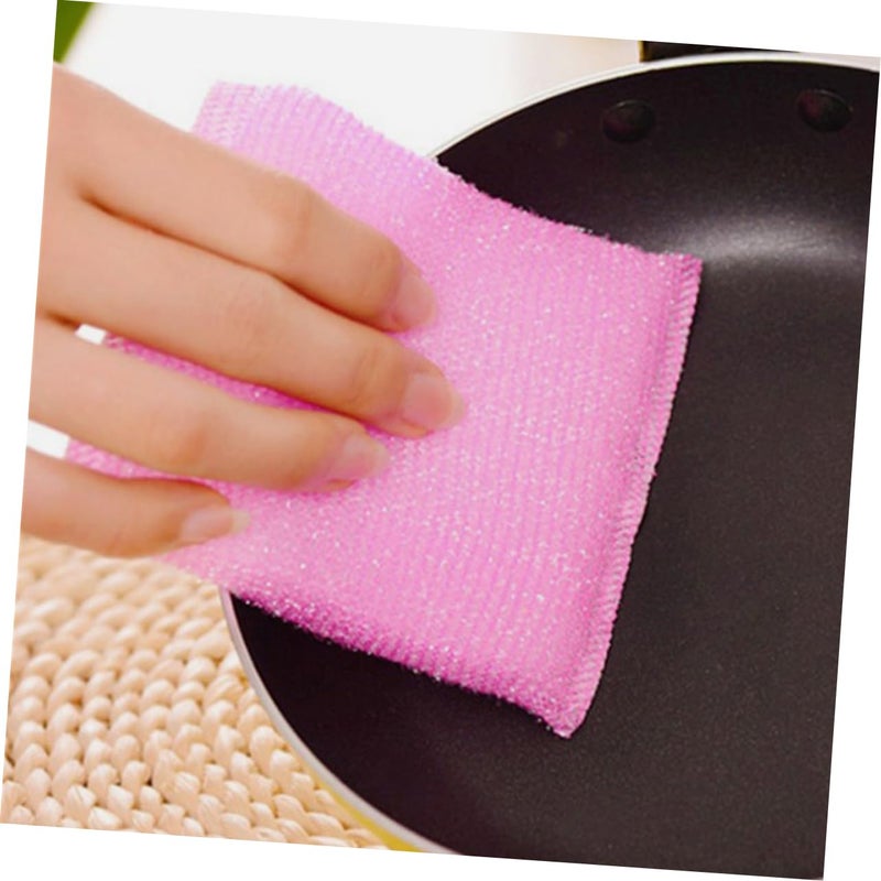 Non Scratch Kitchen Scrubber Sponges 20 Pack Dishwashing Pads For Pots Pans Hard Surfaces Odor Stain Removal Random Color - Image 5