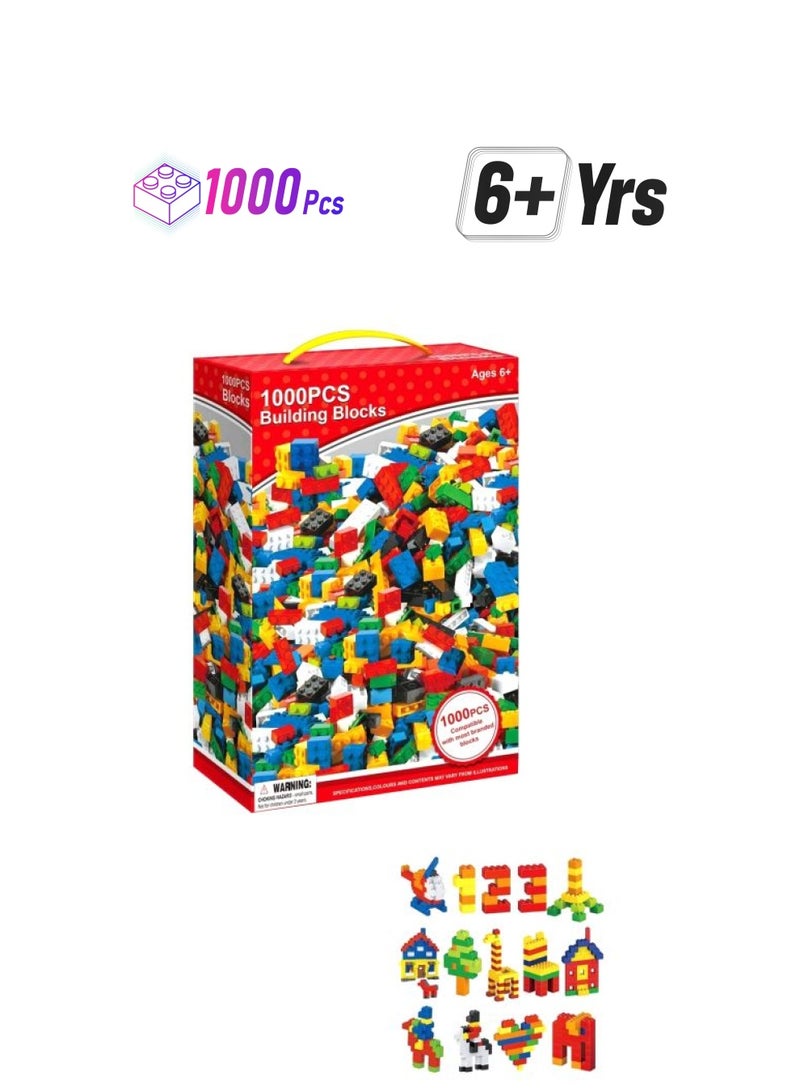 Yi B07NF8V6CL 1000-Piece DIY Building Blocks Model Toys Set 1000 6+ Years - Image 1
