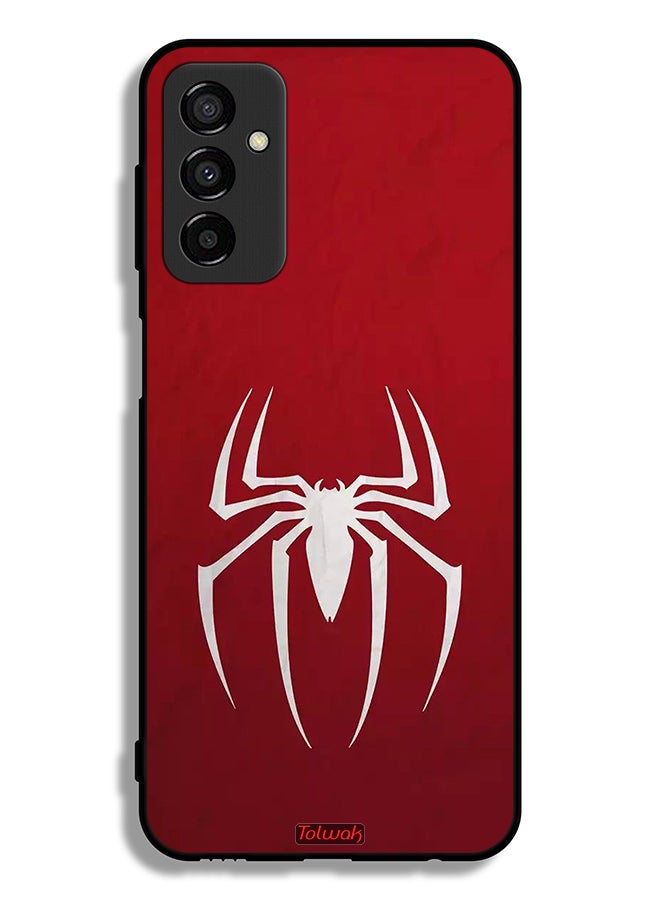 Tolwak Samsung Galaxy F23 Protective Case Cover Spider Icon - Image 2