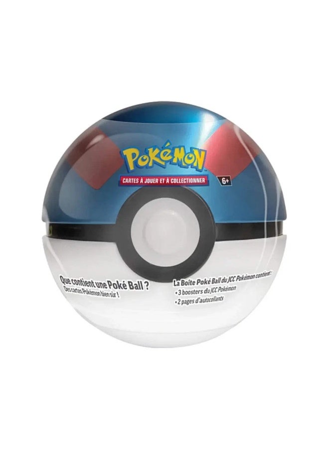 Pokemon TCG Poke Ball Tin Premier 01 Assorted Ball | 3 Booster Packs | Each XY Series Pack Contains 10 Cards | Genuine Cards, Multicolor | - Image 5
