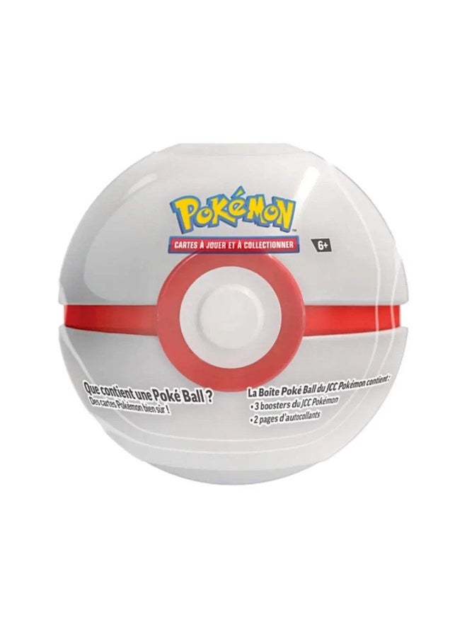 Pokemon TCG Poke Ball Tin Premier 01 Assorted Ball | 3 Booster Packs | Each XY Series Pack Contains 10 Cards | Genuine Cards, Multicolor | - Image 3