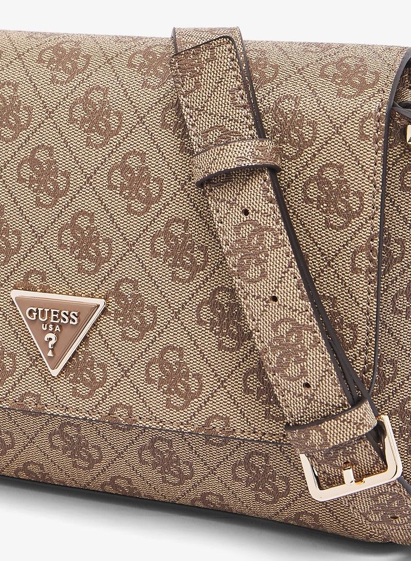GUESS Meridian II Flap Over Crossbody Bag - Image 3