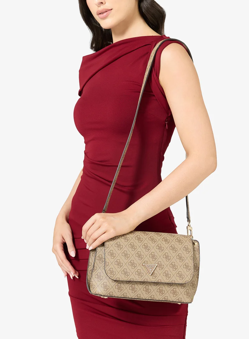 GUESS Meridian II Flap Over Crossbody Bag