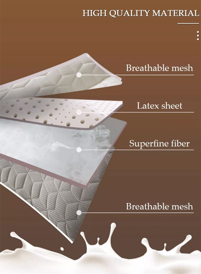 DUNISO وسادة مريحة فائقة الراحة لتخفيف آلام الرقبة والرأس والكتف ووسائد دعم محيطية للنوم في السرير وتقويم العمود الفقري العنقي ووسادة تمدد للجانب الخلفي ونائم المعدة - Image 4