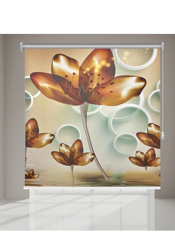 Roller Blinds, Sun and Heat Insulation, Width 150 cm, Height 200 cm