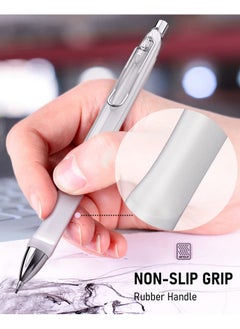 Nicpro 6Pcs Pastel Mechanical Pencil Set 0.7 Mm Cute Mechanical Pencils With Comfort Grip With 12 Tubes Hb Lead Refill 3 Eraser 9 Eraser Refills For Student Writing Drawing Sketching With Case  - Image 5