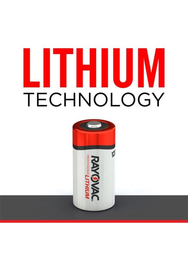 Rayovac 123A Lithium Batteries, 3V Lithium Photo Batteries (2 Battery Count) - Image 2