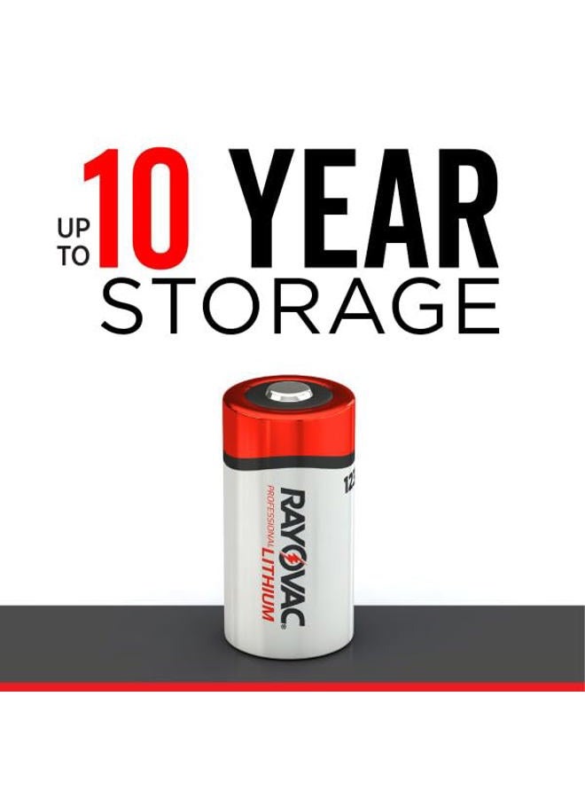 Rayovac 123A Lithium Batteries, 3V Lithium Photo Batteries (2 Battery Count) - Image 4