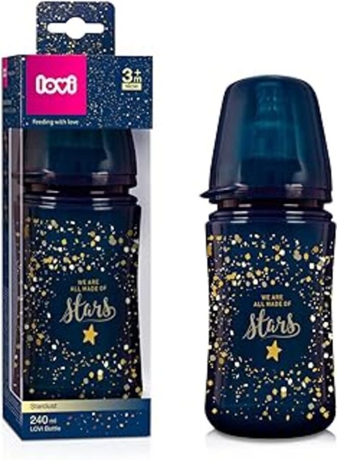LOVI Stardust Collection Bottle, 240ml, Blue