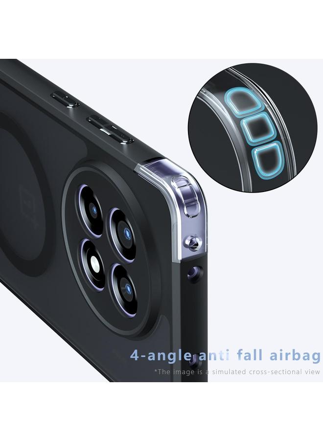 اس-توب جراب لهاتف OnePlus Ace 5 / 5 Pro / 13R Armor MagSafe Precise Hole PC Hybrid TPU - Image 5