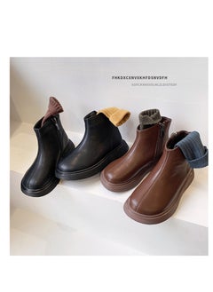 Generic Autumn And Winter new British Style Baby Boots, Children's Martin Boots  - Image 2