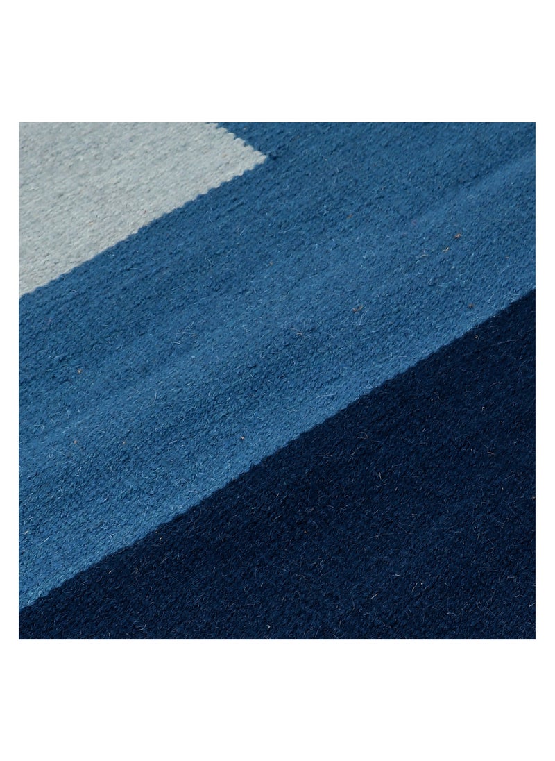 Bazaar Misr Aqua Blue Area Rug  - Image 3