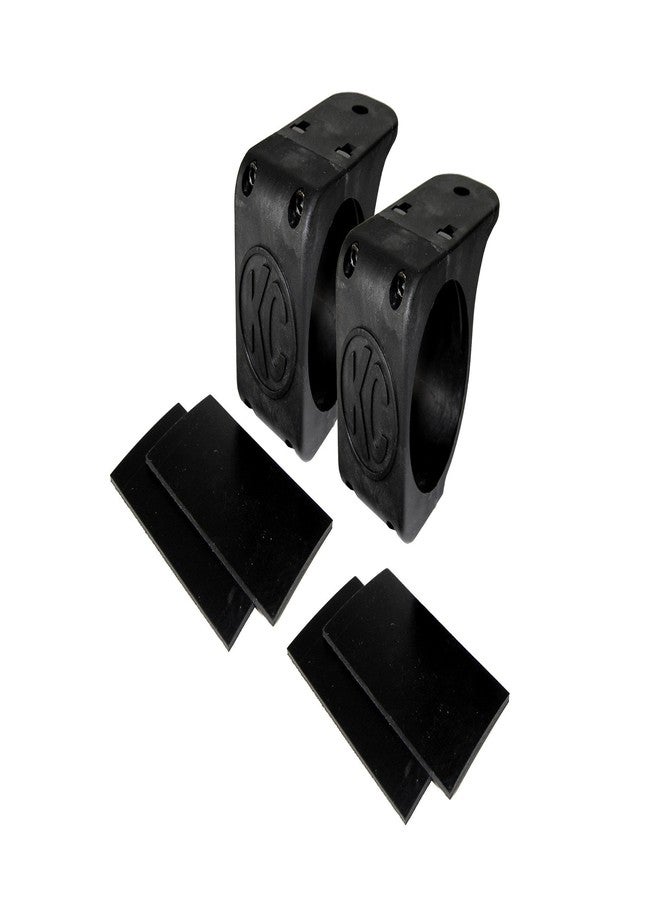 KC HiLiTES 73091 Tube Clamp Light Mounting Bracket Set for 2.75" to 3" Bar (Pair) - Image 1