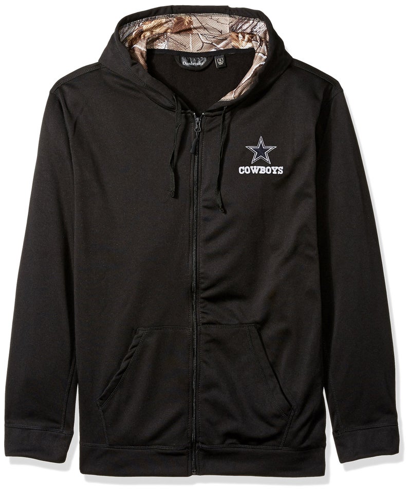 Dunbrooke Decoy Fullzip Tech Fleece | NFL Dallas Cowboys, Black with Camo, Large - Image 2