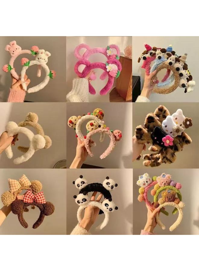 Animal Ear Headbands 5426 caterpillar headband-brown Halloween Costume Accessories Cute Fancy Headwear for Girls & Women - Image 5