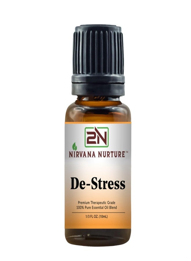 Nirvana Nurture De Stress Blend 100% Pure Natural Premium Grade, Undiluted, Ease Stress, Aromatherapy, Mood Booster, Calm & Relax Mind - Image 1