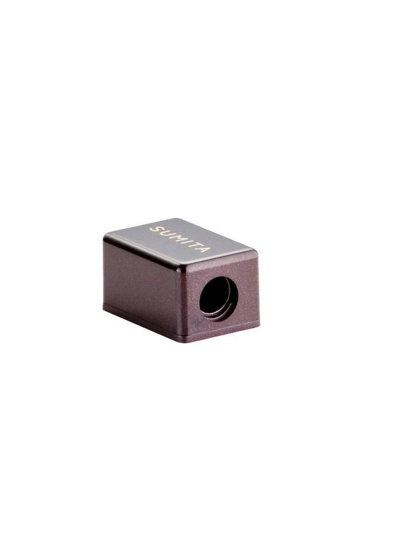 SUMITA SUMITA Single Sharpener Brown SC8036 – Precision Sharpener for Pencils with Smooth, Accurate Results 