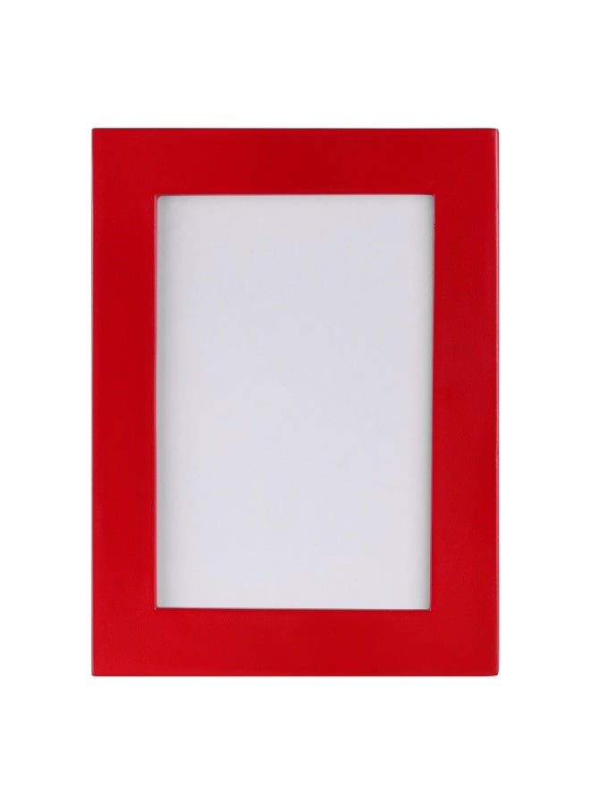 Peachy Loops Table/Wall photoframe - Red - Image 1