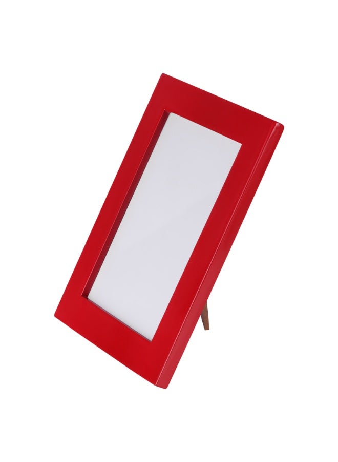 Peachy Loops Table/Wall photoframe - Red - Image 3