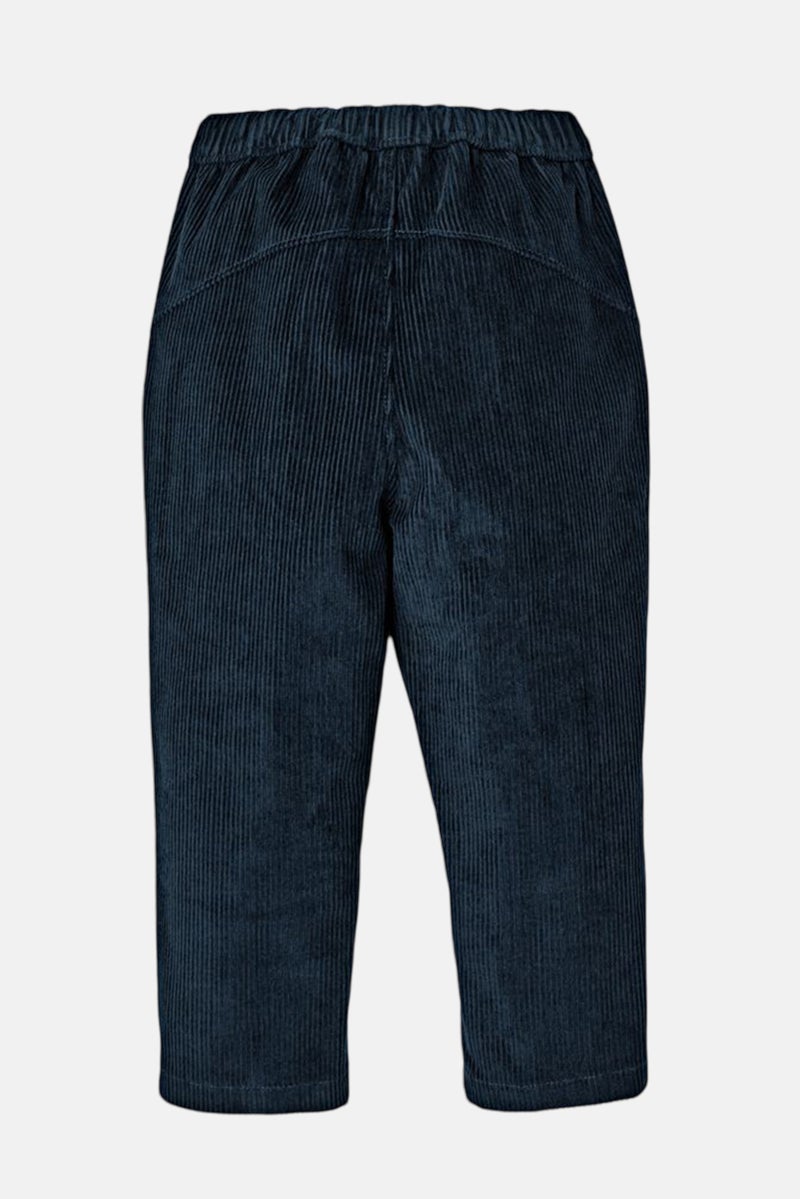Tchibo Kids Boy Textured Pants, Navy Blue - Image 3