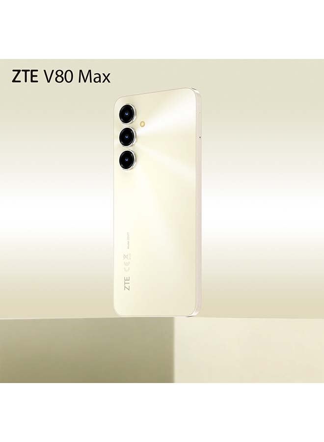 ZTE V80 Max 6.9-inch  Aurellia Gold HD+ 120Hz 4G+4G RAM 128GB 6000mAh 50MP AI Triple Camera - International Version - Image 2
