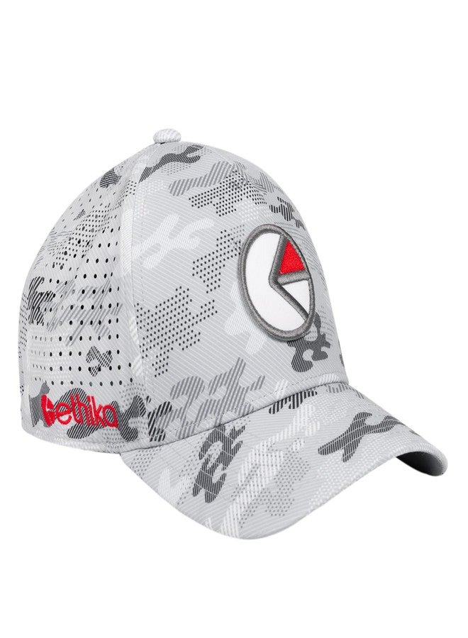 Ethika Athletic Hat, Adjustable Snapback Closure, Lightweight Streetwear Cap (Snow Camo) - Image 1