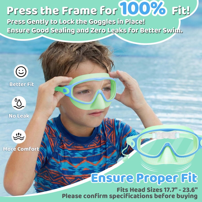 Vvinca Kids Swim Goggles US321 - Image 2