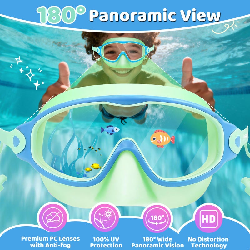 Vvinca Kids Swim Goggles US321 - Image 4