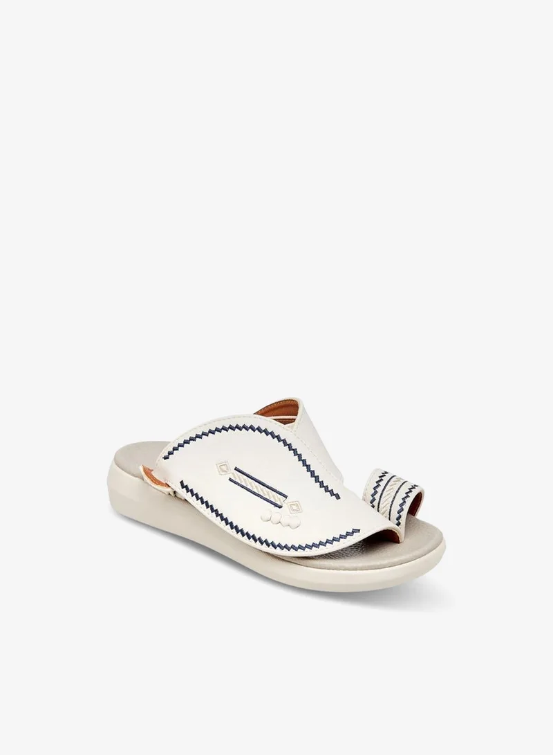 Al Waha Boys Embroidered Arabic Sandals Ramadan Collection
