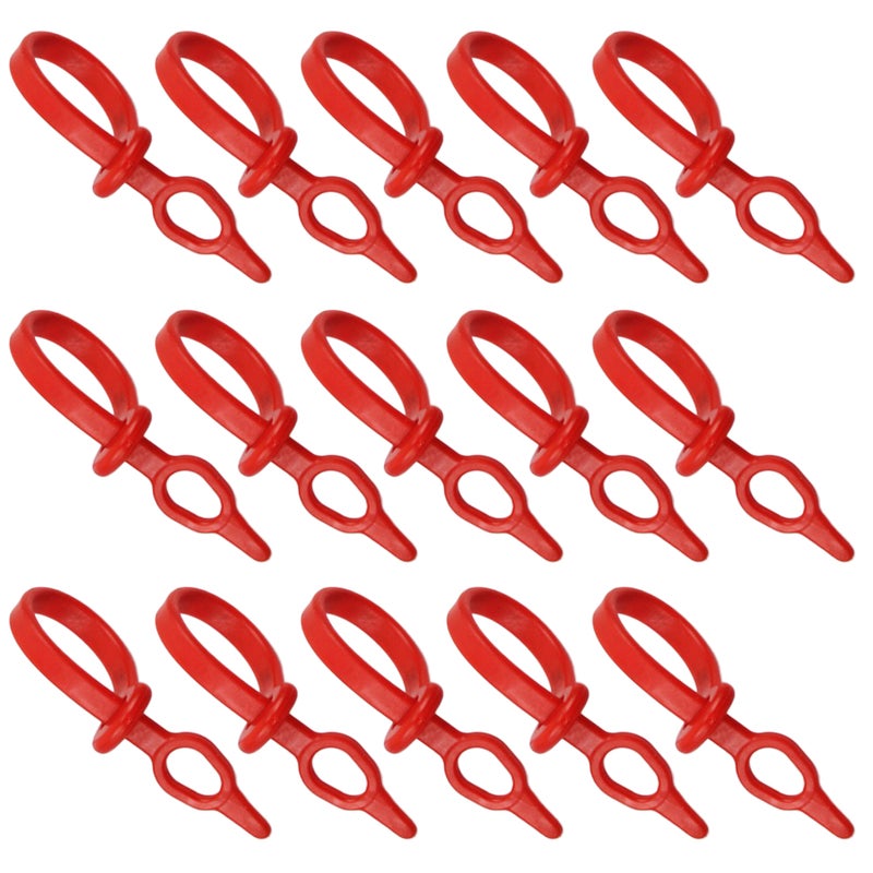 15pcs Windproof Coat Hanger Hooks Portable Clothes Drying Rack Non- Fixed Buckle - Image 1