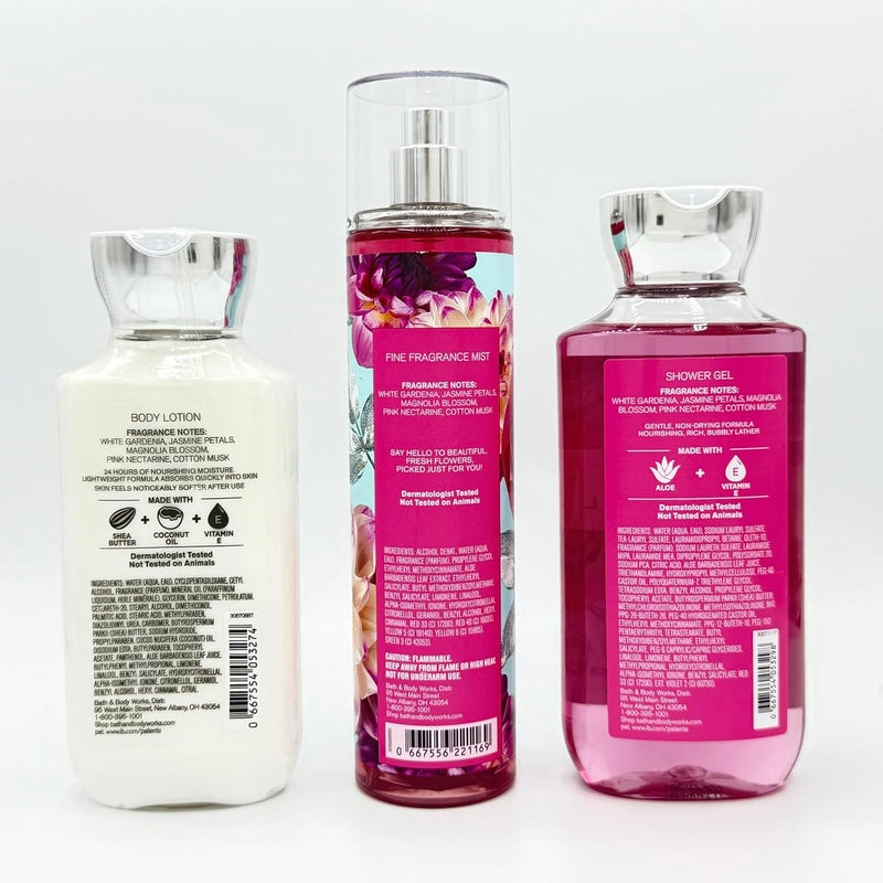 Hello Beautiful 3Piece Bath Bundle Body Lotion Fine Fragrance Mist and Shower Gel - Image 3