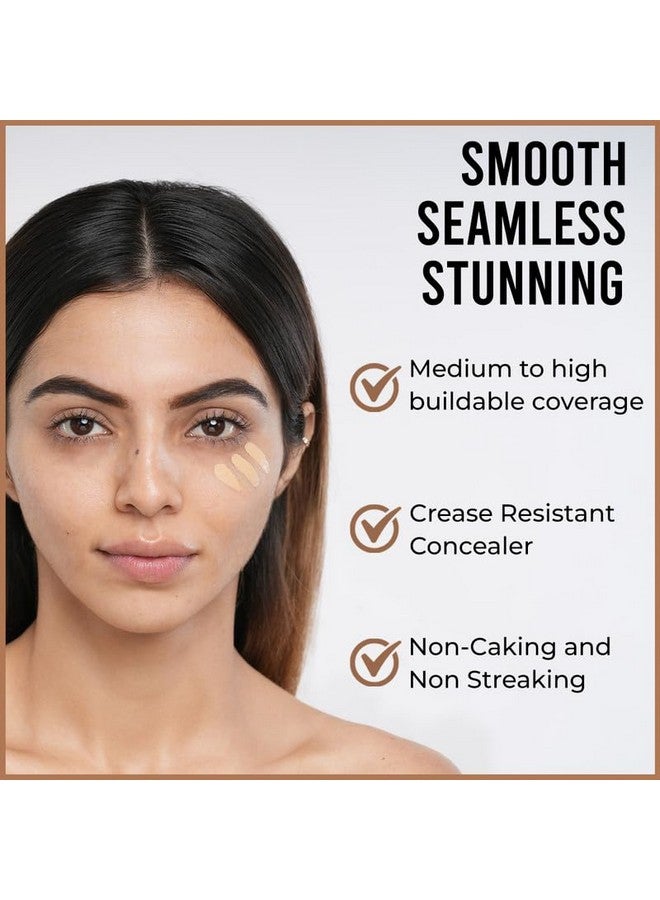 Insight Cosmetics No Smudge Concealer |Hd Look |Waterproof |Minimize Fine Lines |Medium Coverage |Long Lasting |Youthful Look |Photo Ready, 5Gm (Cr121-Orange Corrector) - Image 3