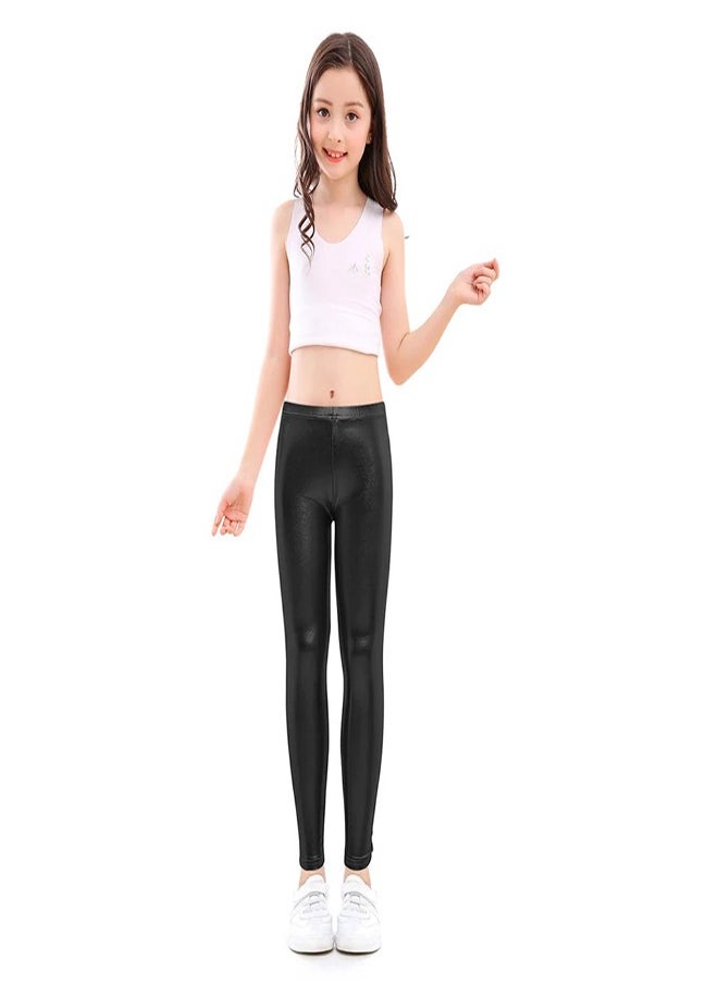 Ghils - Girls disco leather leggings - Image 1