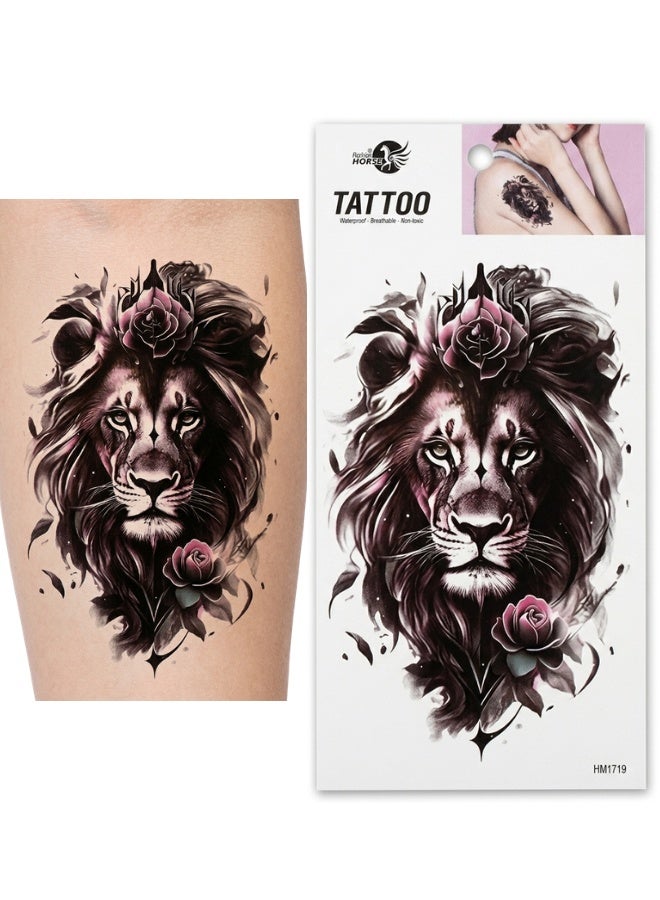 Temporary Tattoo Stickers, Water Transfer, Multicolored - Image 1